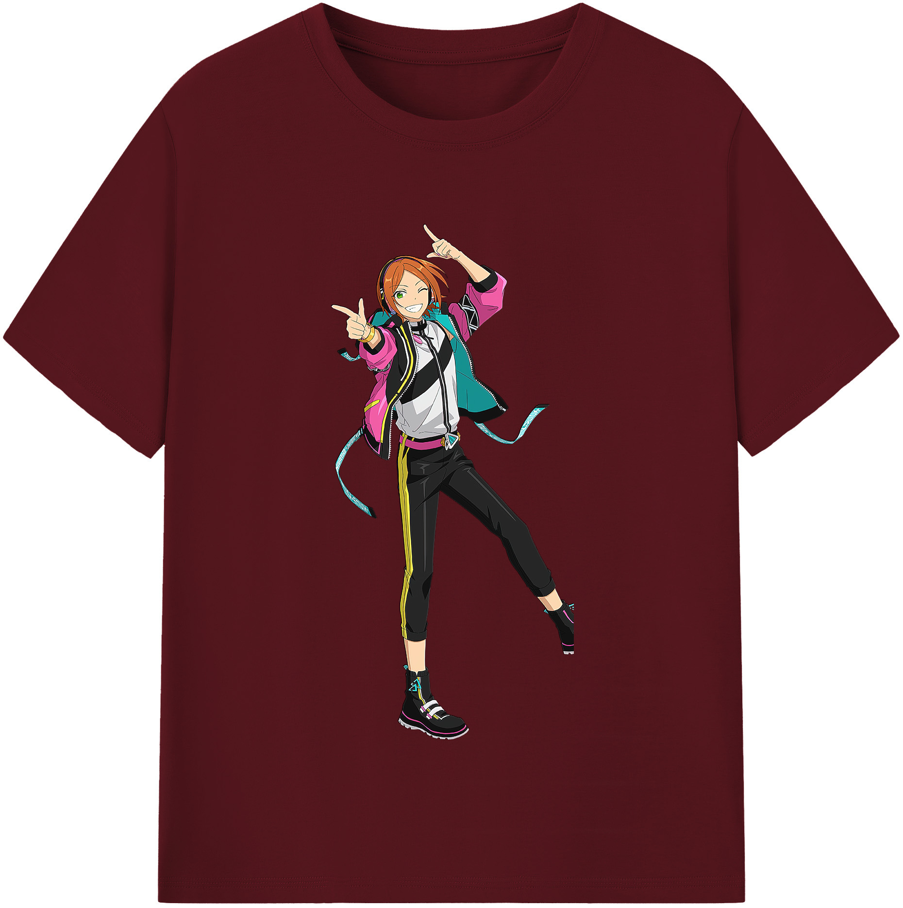 （画像用） あんさんぶるスターズ! Ensemble Stars 綿100％半袖Tシャツ（フロントプリント）